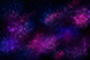 Obraz na płótnie Canvas Space. Colorful bright galaxy and starry sky.