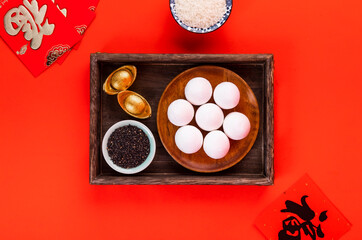 Lantern Festival dumplings food photography