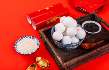 Lantern Festival dumplings food photography