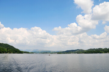 Lake View of Windermere lake, England