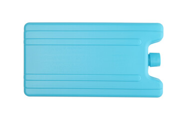 Cold accumulator isolated on white.