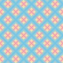 Original checkered background. Grid background with different cells. Abstract striped and checkered pattern. Illustration for scrapbooking. Seamless pattern.