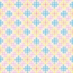 Original checkered background. Grid background with different cells. Abstract striped and checkered pattern. Illustration for scrapbooking.