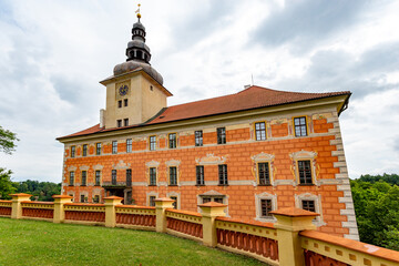 Bechyne Castle in South Bohemia.
