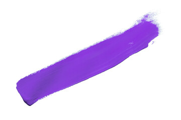 purple brush isolated on white background