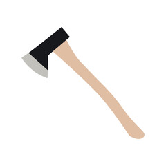 hudson bay axe flat design vector illustration