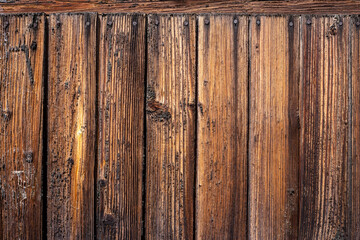 Old painted wood wall - texture or background.