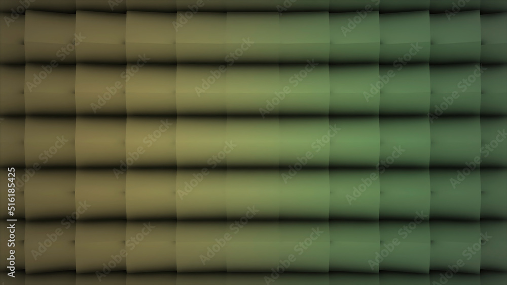 Poster background with colorful rotating vertical rectangular blocks, loop. grid of randomized colorful squ