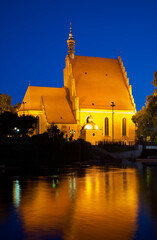 St. Martin and St. Nicholas cathedral in Bydgoszcz. Poland
