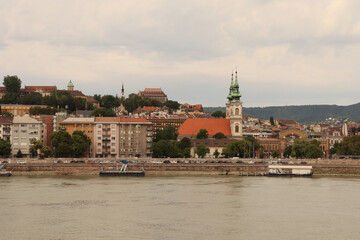Obraz premium City of Budapest. The capital of Hungary. The Danube River.