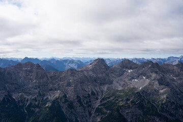 a view from the top of "Hochvogel" 5