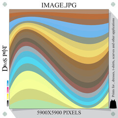 Texturas Estampa para vestidos, camisetas lenços, roupas ou outras aplicações de fundos coloridos