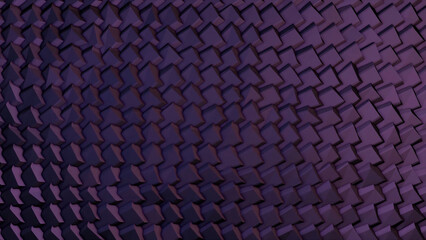 Fototapeta premium Abstract cubes random motion, 3d Loopable Animation. Abstract cubes move, 3d animation