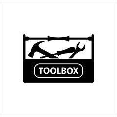 Tool Box Icon, Toolkit, Tool Chest, Workbox, Tool Organizer