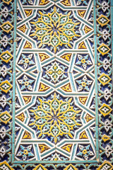 tile mosaic, Buchara, Buxoro, Bukhara, Uzbekistan, silk road, central asia