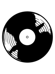 Schallplatte Vinyl Musik Design 