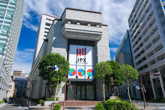 東京都中央区 東京証券取引所（2022年6月26日）