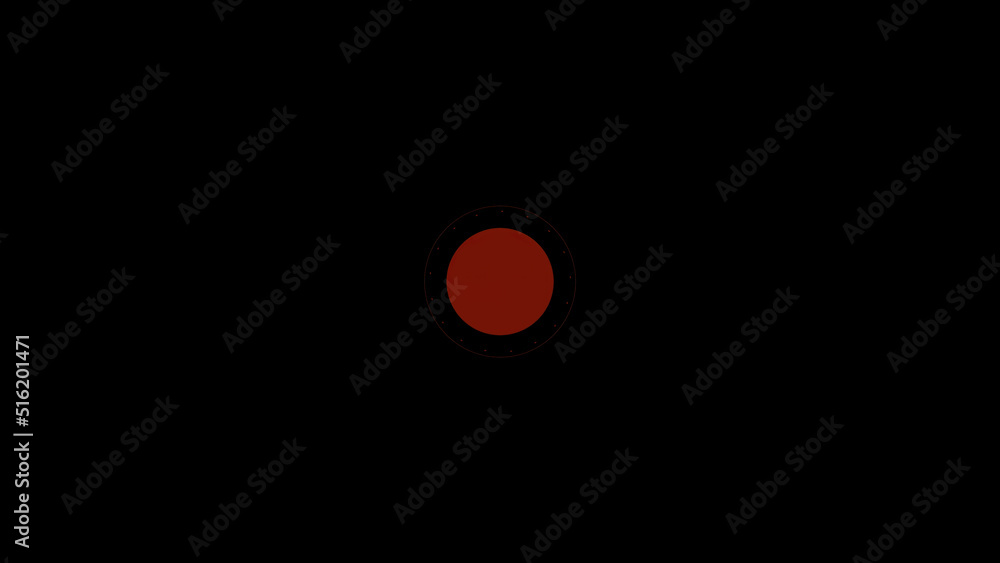 Aufkleber social network people icon link connection technology loop animation. beautiful. add friends network