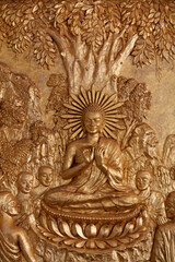 Teaching Buddha sculpture in the Silver Pagoda