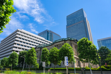 Fototapeta na wymiar 東京都中央区 日本銀行本店本館