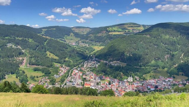 Todtnau Town and Germany Green Mountains, summer,2022
Todtnau is a town in the district of L&ouml;rrach in Baden-W&uuml;rttemberg,summer, Germany,2022
