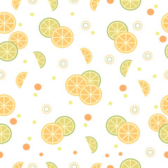 summer citrus pattern