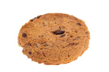 cookies with chocolate isolated