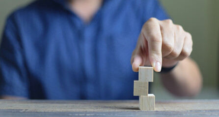 man make word cube building blocks .text design