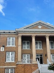 facade of an building
