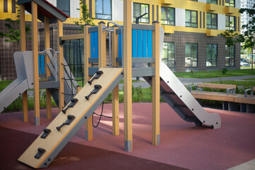 Details of the playground. A place for children to play.
