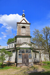 Wooden Church of Cosmas and Damian in the village of Kolentsy, Kyiv Oblast, Ukraine	