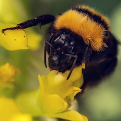 bee on flower