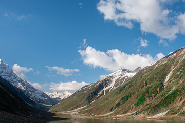 Fototapeta premium Saif ul Malook Lake Kaghan Valley KPK, Pakistan