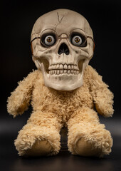 halloween monster skull