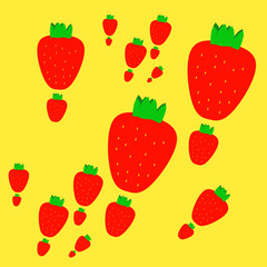 strawberry pattern