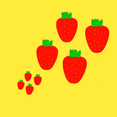 illustration of a strawberry