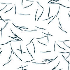 Fantasy messy freehand doodle geometric shapes seamless pattern.  Infinity ditsy scribble abstract card, layout. Creative background. Textile, fabric, wrapping paper.