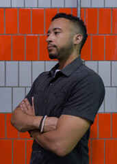 Portrait of a young man