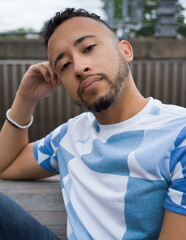 Portrait of a young man