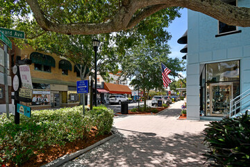 Cocoa Village in central Florida between Orlando and Cocoa Beach. 