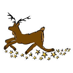 Fototapeta premium Rentier Rudolph