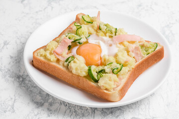 ポテトサラダトースト