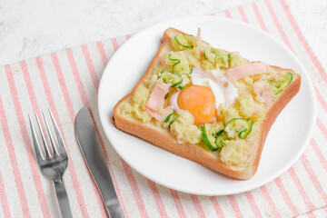 ポテトサラダトースト