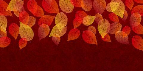 紅葉　和柄　秋　背景
