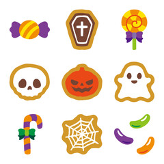 ハロウィン お菓子 セット カラー