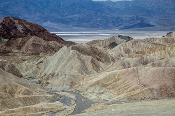 Wash in Death Valley
