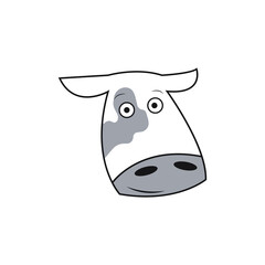 cow cartoon illustration