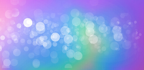 Abstract bokeh background Blue Pink and white