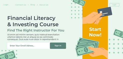 Financial literacy and investing course start now