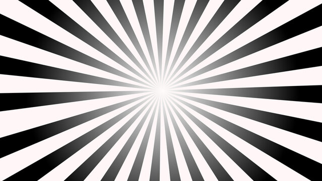 Creative anime manga-style cartoon background animation. Starburst retro-style comic background animation.